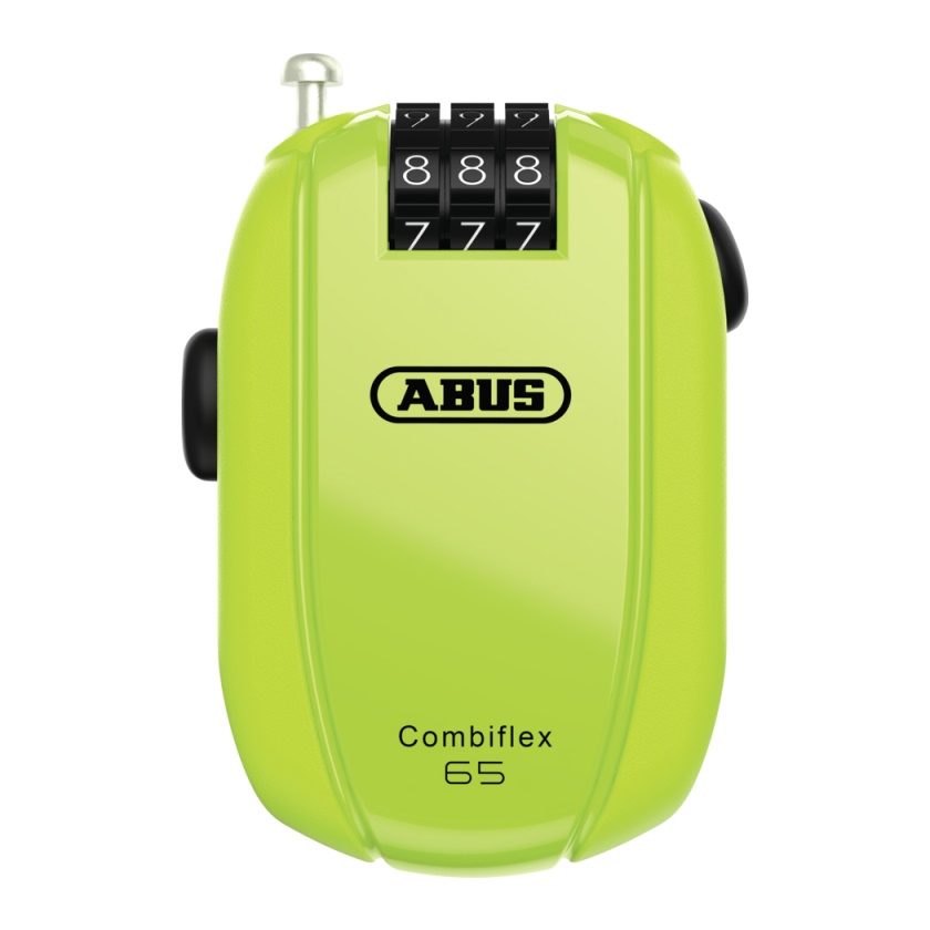 ABUS - zámek Combiflex StopOver Neon 65 zelená