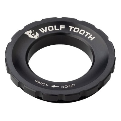 WOLF TOOTH - matice kotouče centerlock ROTOR černá