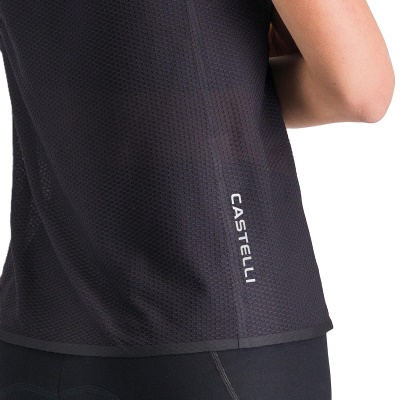 CASTELLI - dámský Top Comfort Travel Mesh černá (3)