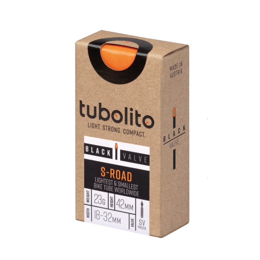 Duše TUBOLITO S-Tubo Road 700x18/28C Black - SV60 - galuskový 60mm