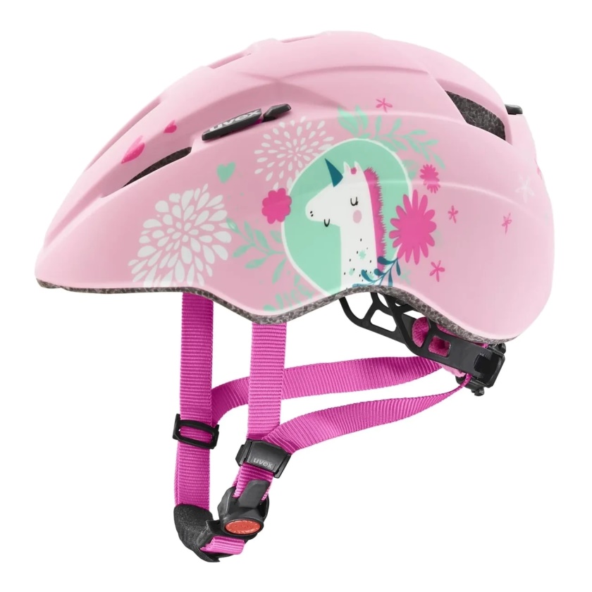 UVEX - dětská helma Kid 2 CC Pink Unicorn Matt růžová 46-52 cm
