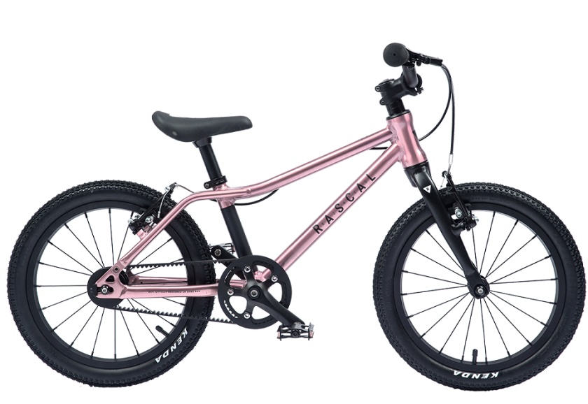 RASCAL BIKES - dětské kolo 16" růžová