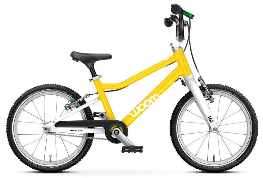 WOOM - dětské kolo 16" Woom 3 Automagic GO žlutá