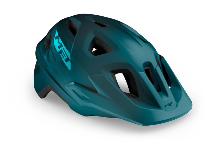 MET - helma ECHO petrol modrá matná