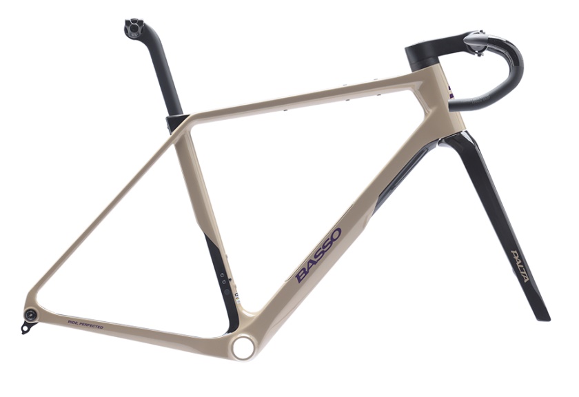 BASSO - gravel rámový set Palta III Purple dust 2027