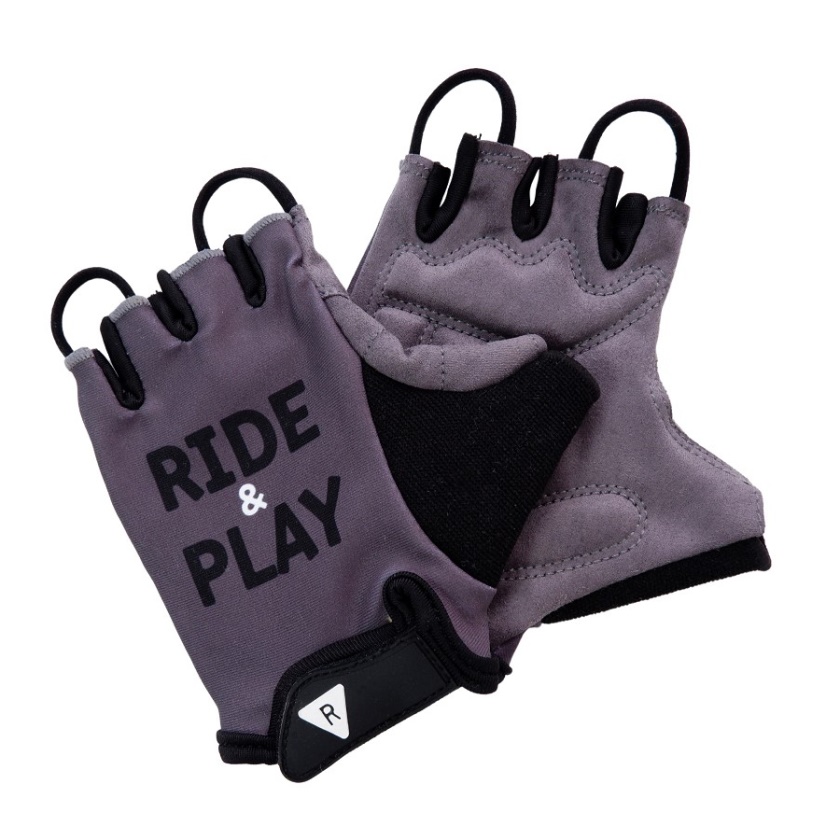 RASCAL BIKES - dětské rukavice Ride and Play šedá M