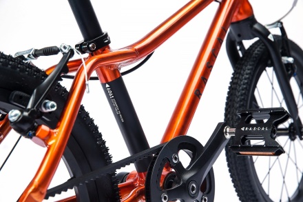 RASCAL BIKES - dětské kolo 16" růžová (2)