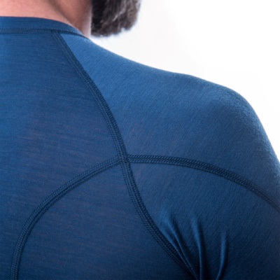 SENSOR - pánské triko MERINO AIR tm.modrá (4)