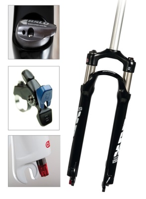 SR SUNTOUR - odpružená vidlice XCR 32 - RL - 26&quot; - černá lesklá