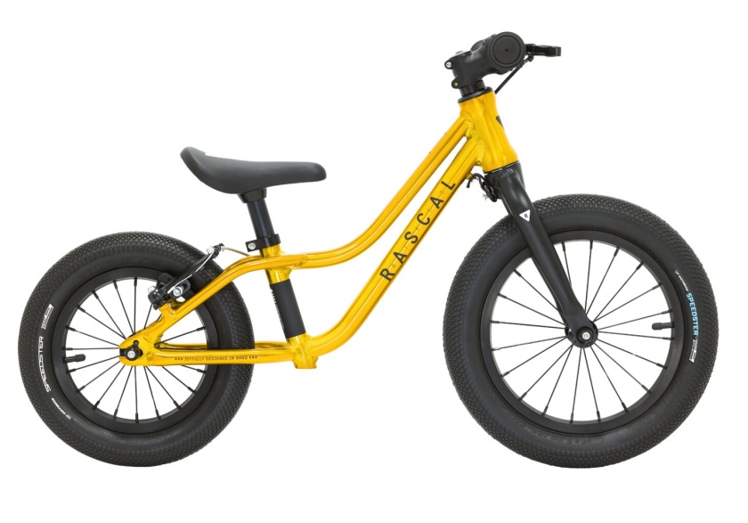 RASCAL BIKES - dětské odrážedlo Punk zlatá