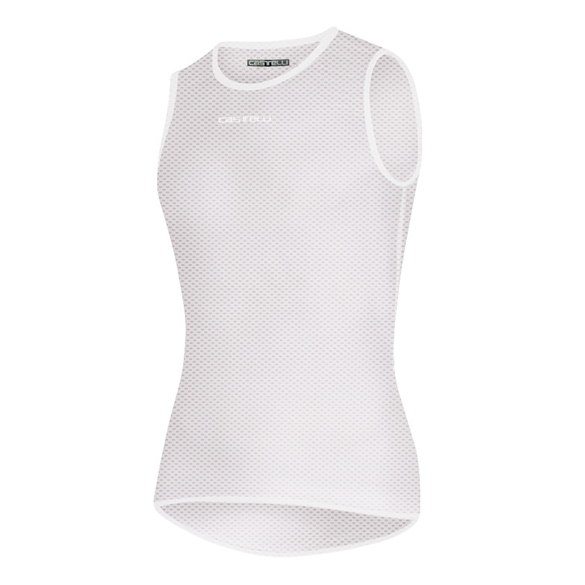 CASTELLI - dámské funkční tílko Pro Mesh W Sleeveless bílá