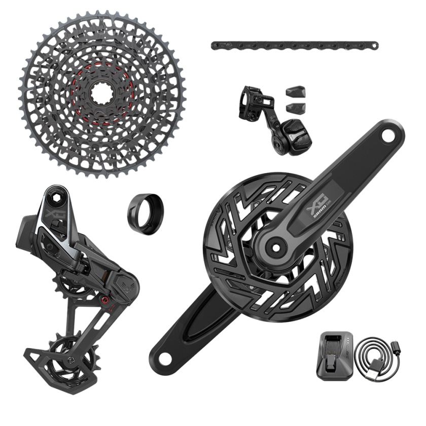 SRAM - sada X0 T-Type Eagle E-MTB Brose AXS, délka klik 160mm