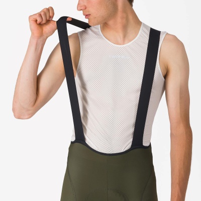 CASTELLI - kraťasy s laclem Competizione 2 zelená (3)