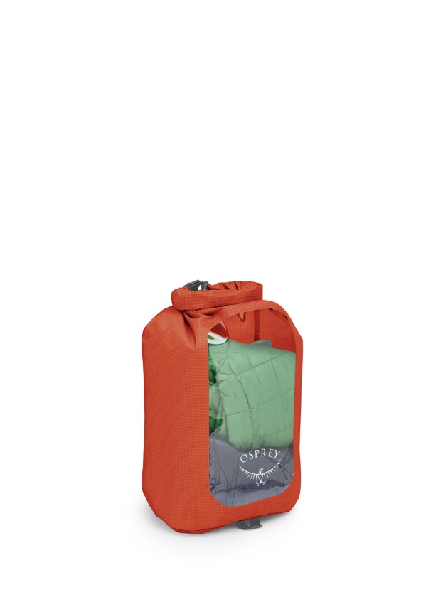 OSPREY - nepromokavý vak DRY SACK 20L WINDOW MARS ORANGE