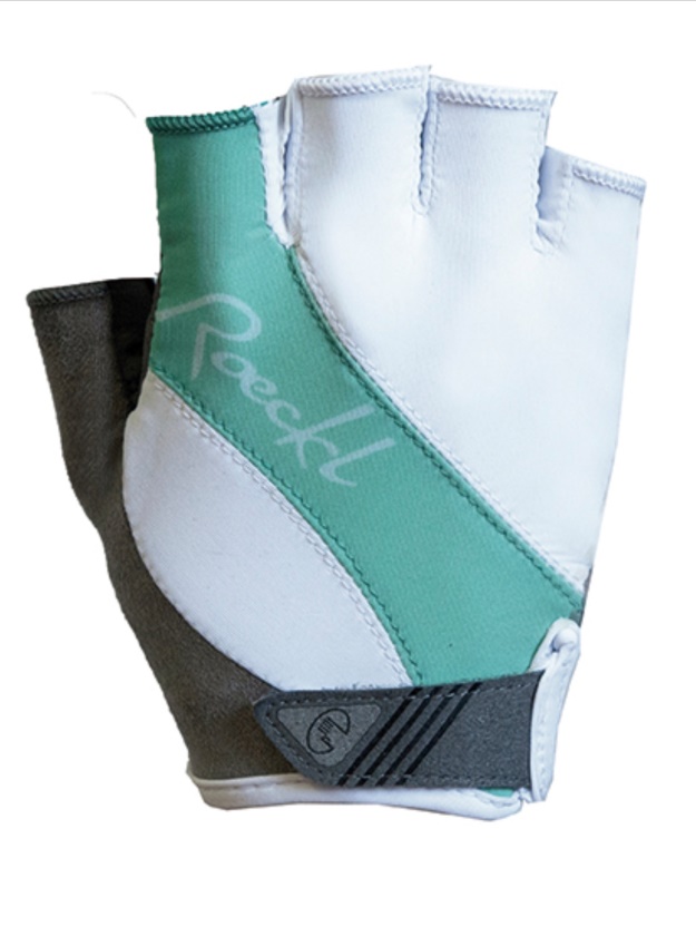 ROECKL - rukavice Donna white/turquoise