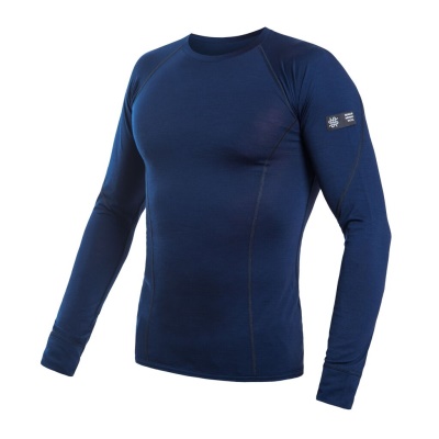 SENSOR - triko MERINO ACTIVE tmavě modrá SENSOR - triko MERINO ACTIVE tmavě modrá