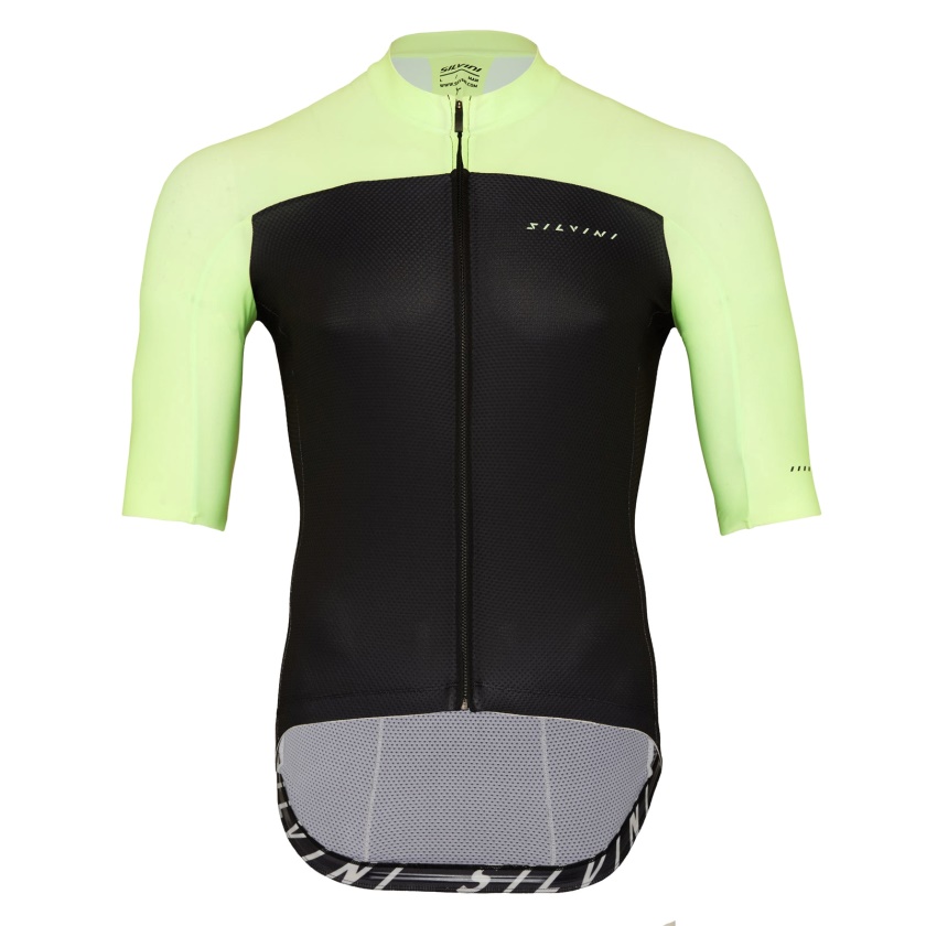 SILVINI - dres Stelvio zelená/šedá