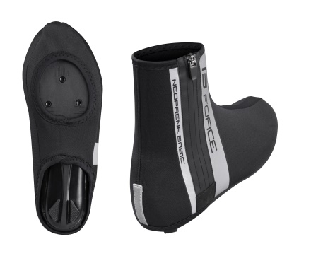 FORCE - návleky na tretry Neoprene Basic ROAD, černé