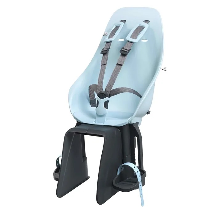URBAN IKI - zadní sedačka na kolo s adaptérem na nosič mentolová modrá