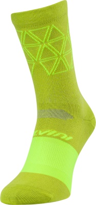 SILVINI - ponožky cyklistické BARDIGA olive-lime (1)