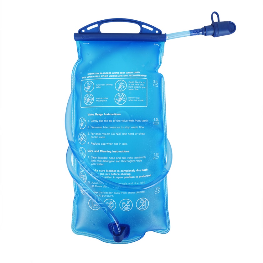 R2 - batoh HYDRO BAG modrá 2 litry