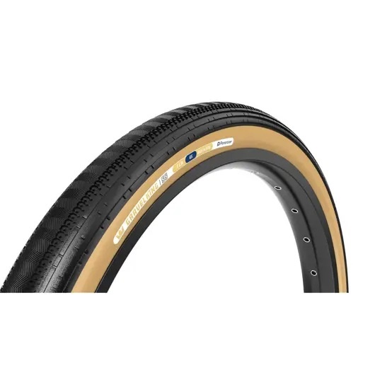 PANARACER - plášť Gravelking SS 700x45 černá/hnědá