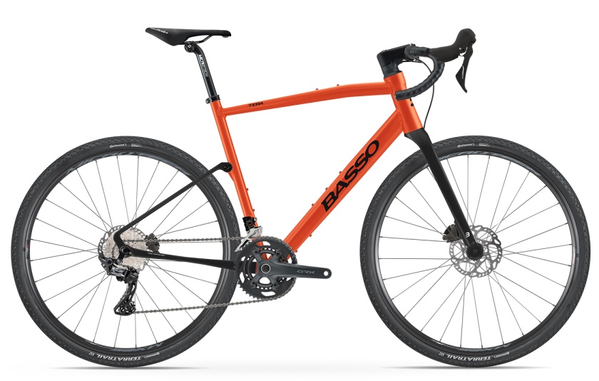 BASSO - gravel kolo Tera GRX 2x11 Microtech MX25 Siena tera