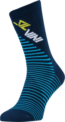SILVINI - ponožky cyklistické FERUGI navy-yellow (3)