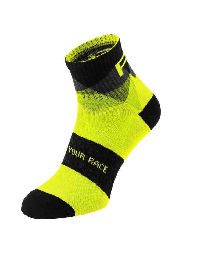 R2 - ponožky MOON černá/žlutá