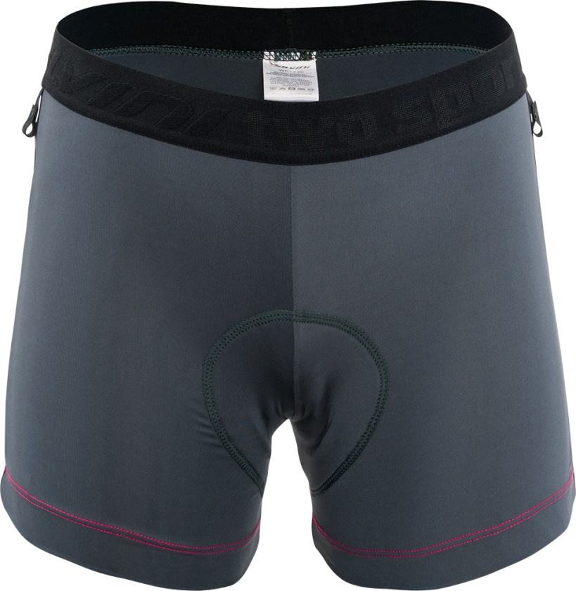 SILVINI - dámská cyklovložka Inner Pro charcoal-punch