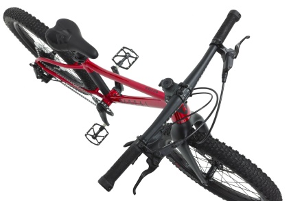 RASCAL BIKES - dětské kolo  20" Wild červená (1)