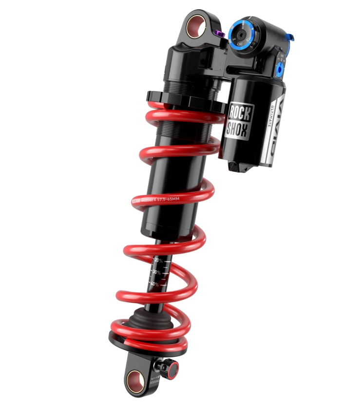 ROCKSHOX - zadní tlumič Vivid Coil Ultimate RC2T - (230X62.5) Reb55/Comp34, Adj HydB/O, Lockout (bez pružiny)