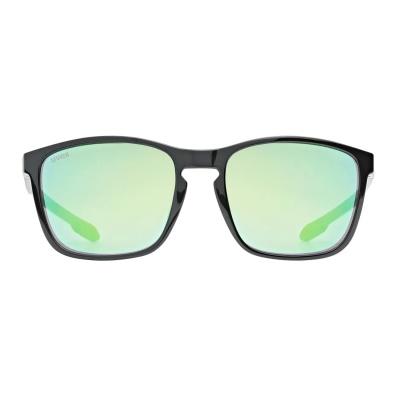 UVEX - brýle LGL 52 Black/Mirror Green (2)