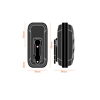 FIDLOCK - set box na nářadí s držákem TWIST TOOLBOX černá (1)