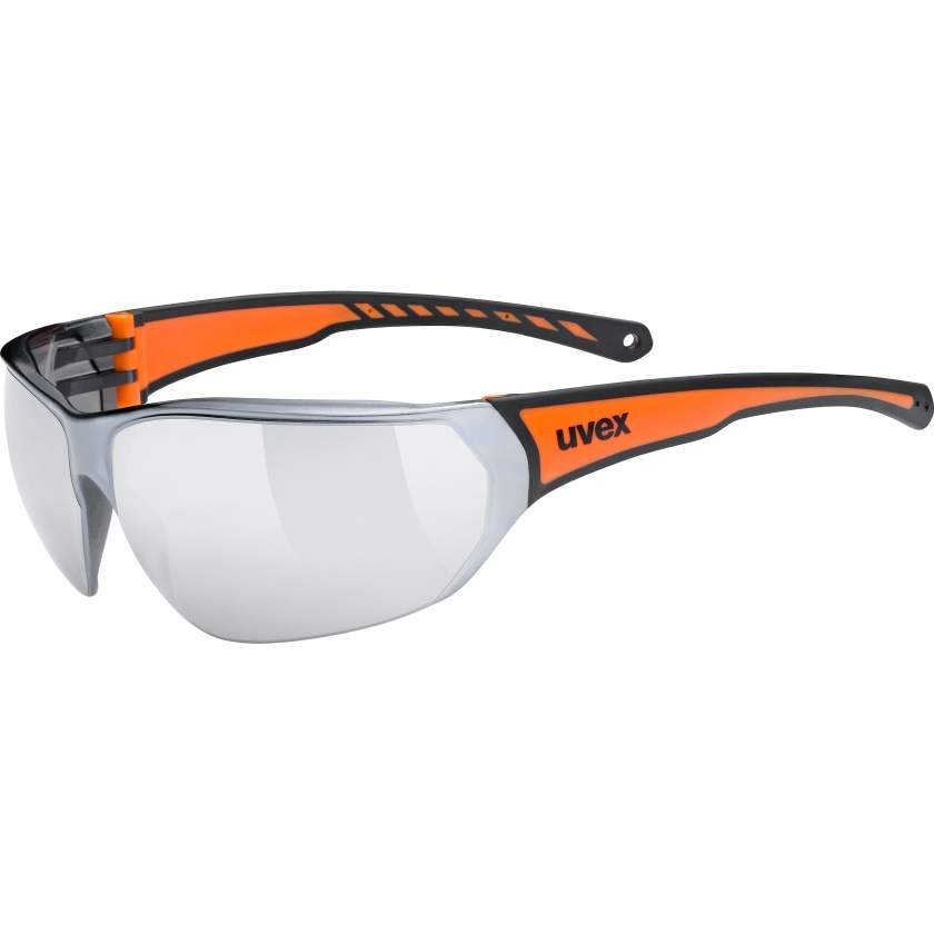 UVEX - brýle Sportstyle 204 black ora/mir. silver