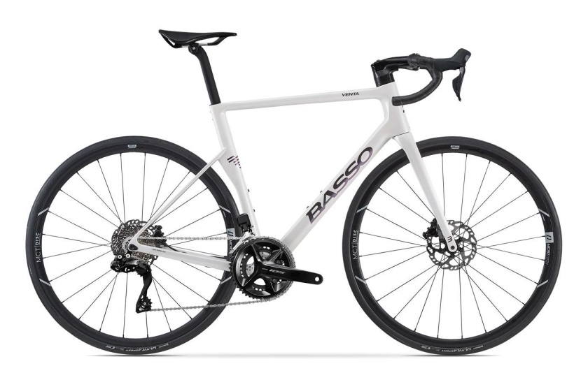 BASSO - silniční kolo Venta R Shimano 105 Di2 Microtech MCT Pearl white 2026