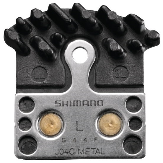 SHIMANO - brzdové destičky J04C kov s chladičem MTB