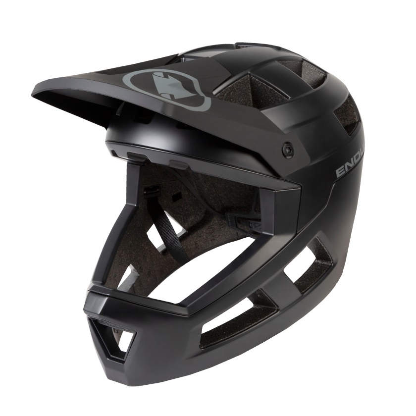 ENDURA - integrální helma SingleTrack Full Face Mips černá