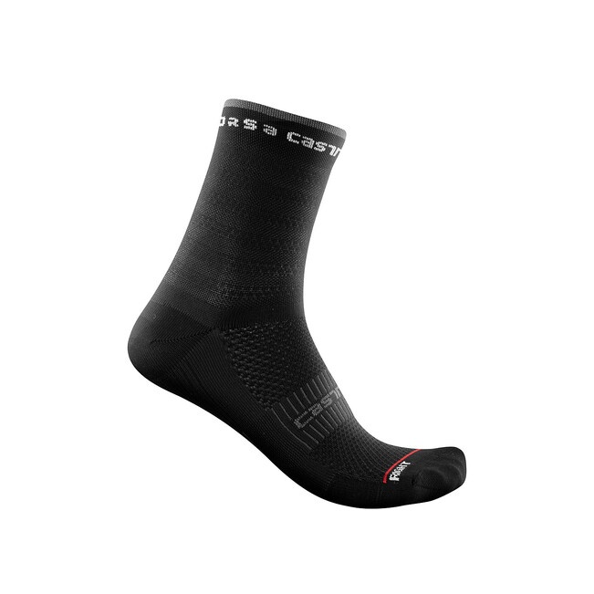CASTELLI - dámské ponožky Rosso Corsa 11 černá