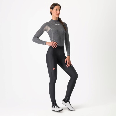 CASTELLI - zimní dámské kalhoty Espresso W černá (3)