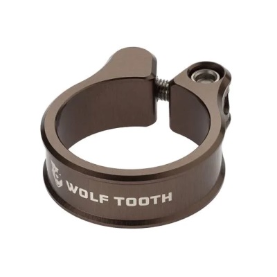 WOLF TOOTH - sedlová objímka 34.9mm hnědá