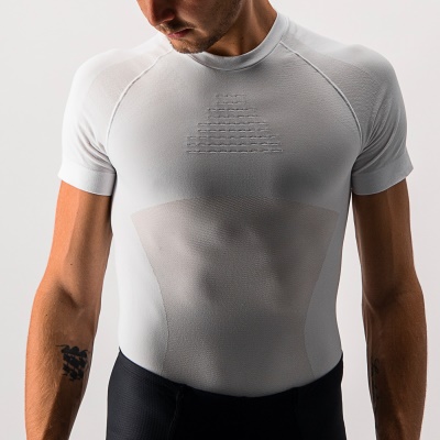 CASTELLI - funkční triko Core Seamless SS bílá (5)