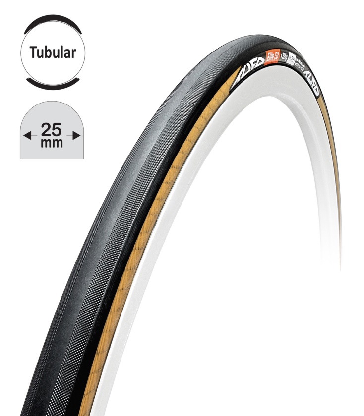 TUFO - galuska Elite S3 28"x25mm černá/béžová