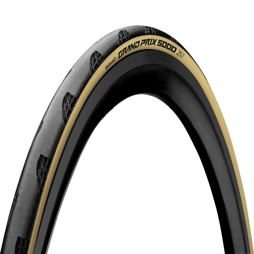 CONTINENTAL - plášť Grand Prix 5000 Cream 700x25C kevlar