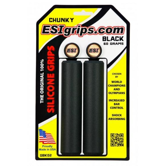 ESI GRIPS - gripy CHUNKY CLASSIC 32 mm černá