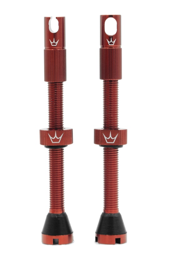 PEATYS - bezdušový ventilek X CHRIS KING MK2 červená 60 mm