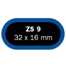 FERDUS - lepení/záplata ZS9 ovál - 32x16mm - 1ks