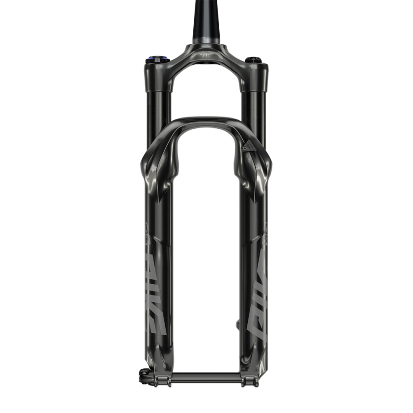 Odpružená vidlice Rock Shox Pike DJ - 26" 15x100 Solo Air 100 lesklá černá, zavírání z nohy vidlice,