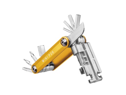 TOPEAK - nářadí MINI P20 zlatá TOPEAK - nářadí MINI P20 zlatá