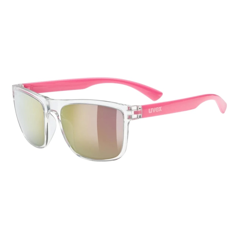 UVEX - dětské brýle Rookie Clear/Pink/Mirror Pink